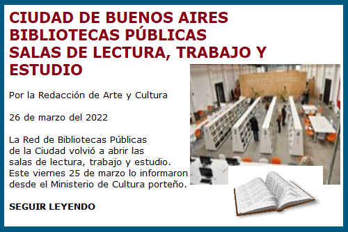 BIBLIOTECAS LECTURA TRABAJO